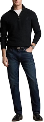 Polo Ralph Lauren Logo Embroidered Turtleneck Sweater Black (). 710932304-505 Lookbook Polo Ralph Lauren Logo Embroidered Turtleneck Sweater Black (). 710932304-505