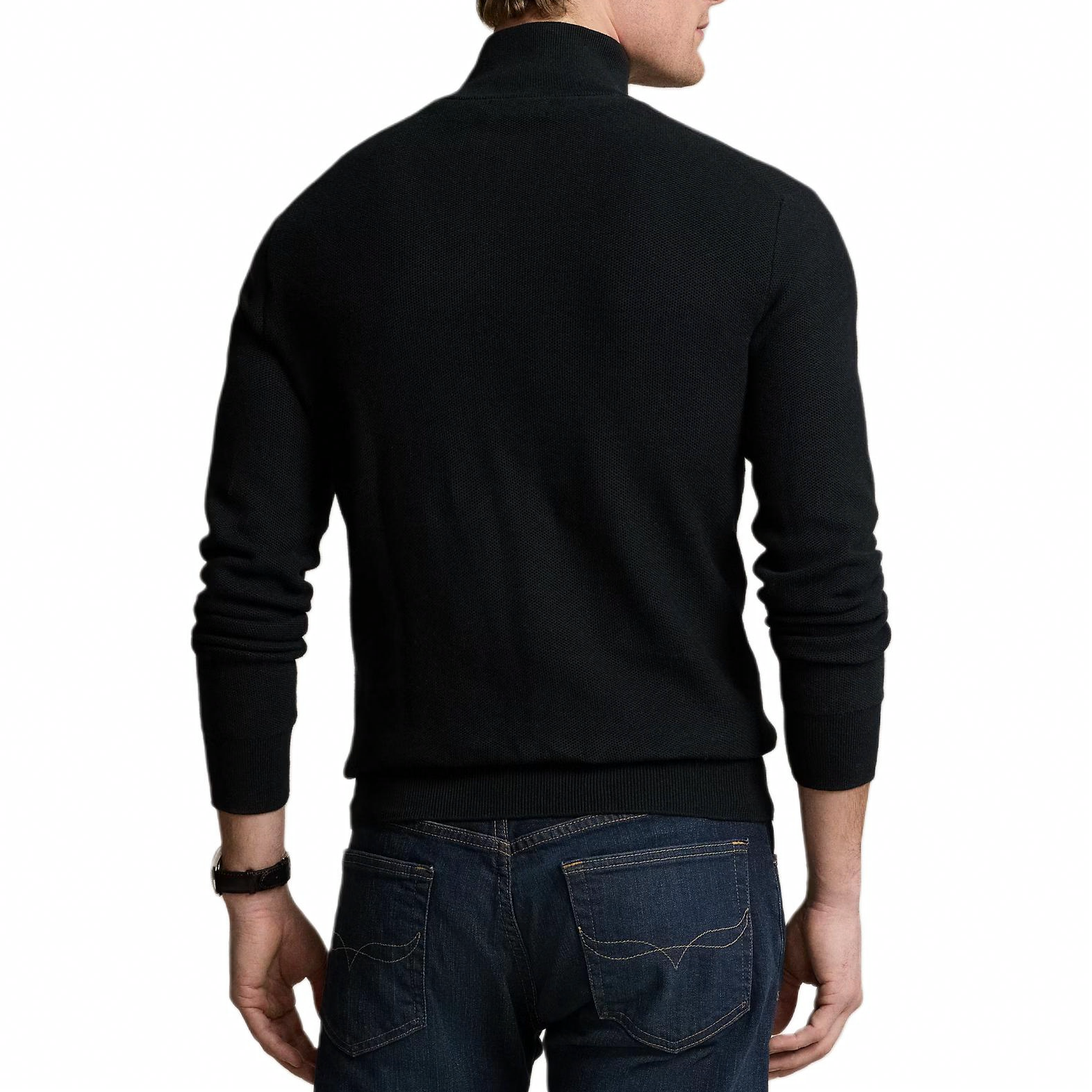 Purchase Polo Ralph Lauren Logo Embroidered Turtleneck Sweater Black (). 710932304-505