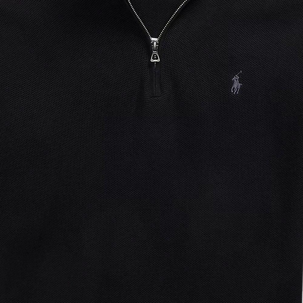 Details for Polo Ralph Lauren Logo Embroidered Turtleneck Sweater Black (). 710932304-505
