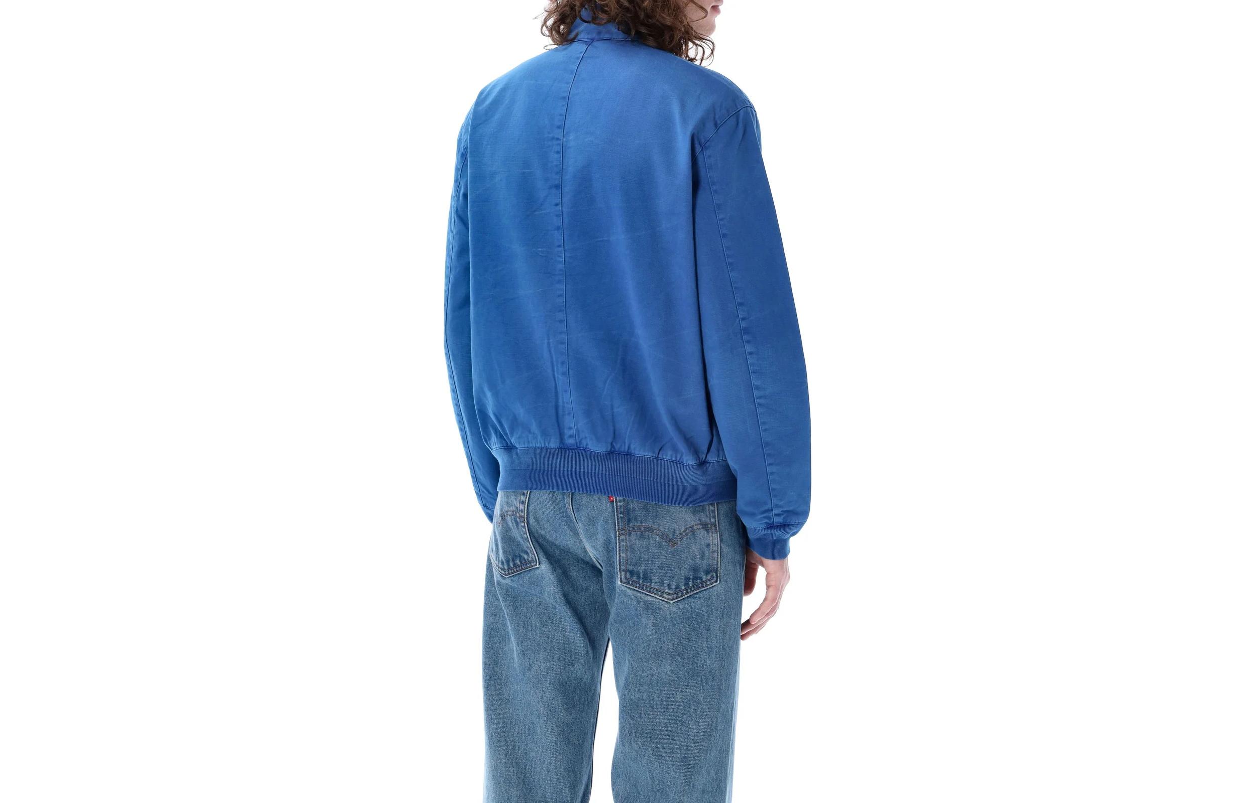 Polo Ralph Lauren Logo Embroidered Zip-Up Jacket Blue  Long Sleeve. 710928484C-001 圖 3