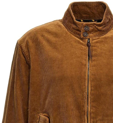 Polo Ralph Lauren 男士刺绣标志棕色立领拉链夹克外套 914227002-BEIGE Shop Polo Ralph Lauren 男士刺绣标志棕色立领拉链夹克外套 914227002-BEIGE