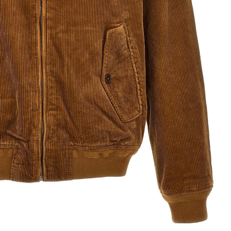 Polo Ralph Lauren Logo Embroidered Zip-Up Stand Collar Jacket Brown Men’s. 914227002-BEIGE 圖 6