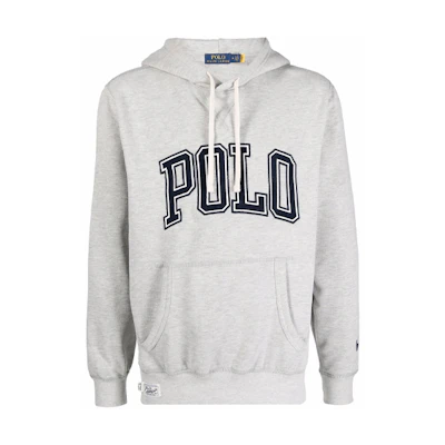 Polo Ralph Lauren Logo Gray Hoodie Casual Sweatshirt. 710823897-002