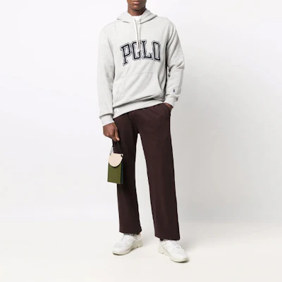 Polo Ralph Lauren Logo Hoodie Kelabu Baju Sejuk Kasual. 710823897-002 Lookbook Polo Ralph Lauren Logo Hoodie Kelabu Baju Sejuk Kasual. 710823897-002