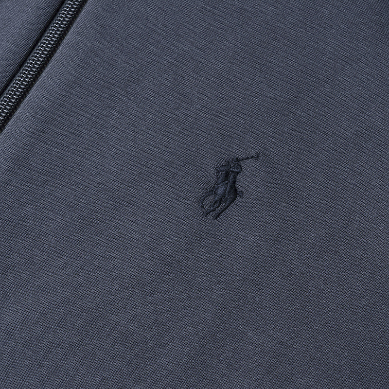 Cheap Polo Ralph Lauren 软标志连帽外套 深灰色 710662094-028