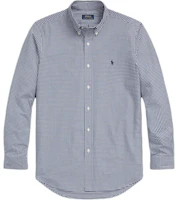 Polo Ralph Lauren Logo Plaid Print Long Sleeve Shirt Blue 710978350001 Polo Ralph Lauren Logo Plaid Print Long Sleeve Shirt Blue 710978350001