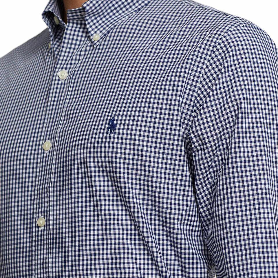 Polo Ralph Lauren Logo Plaid Print Long Sleeve Shirt  Blue 710978350001 圖 7
