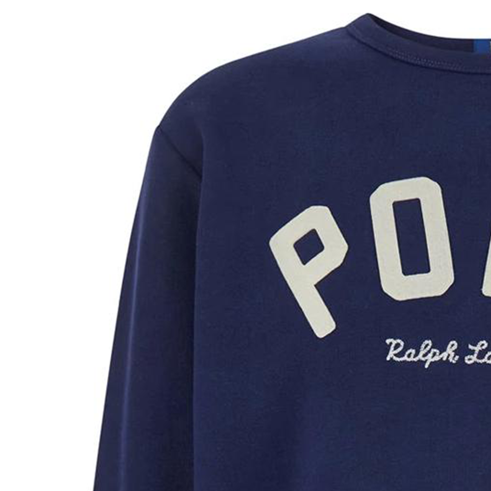 Polo Ralph Lauren Logo Printed Crewneck Long Sleeve Sweatshirt Blue Men. 710952041-001 圖 7