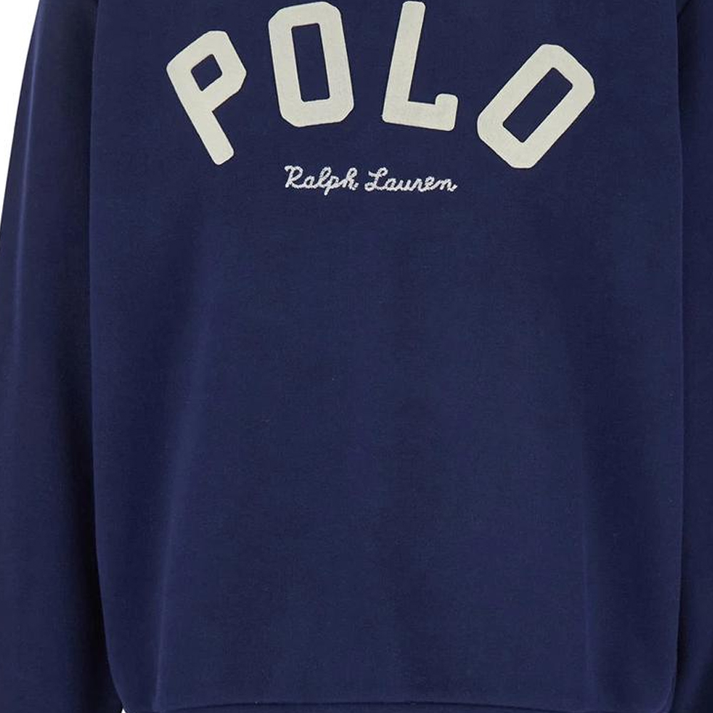 Polo Ralph Lauren Logo Printed Crewneck Long Sleeve Sweatshirt Blue Men. 710952041-001 圖 8
