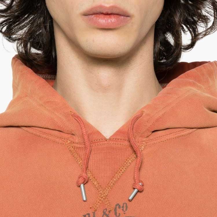 Polo Ralph Lauren Logo Printed Orange Casual Hoodie for Men. 782911476-001 圖 7