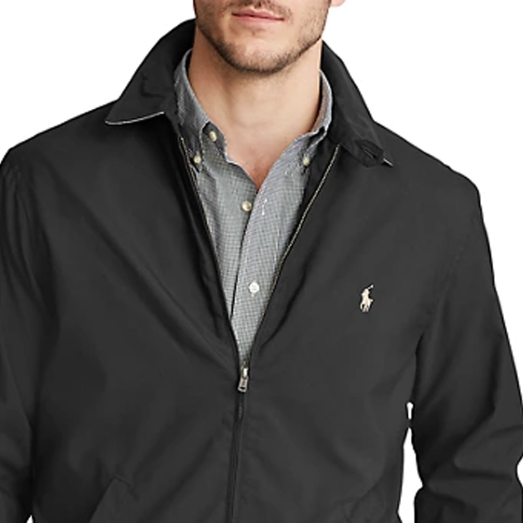 Polo Ralph Lauren Logo Solid Color Polo Zip-Up Jacket for Men. 7286078B-TBW 圖 3