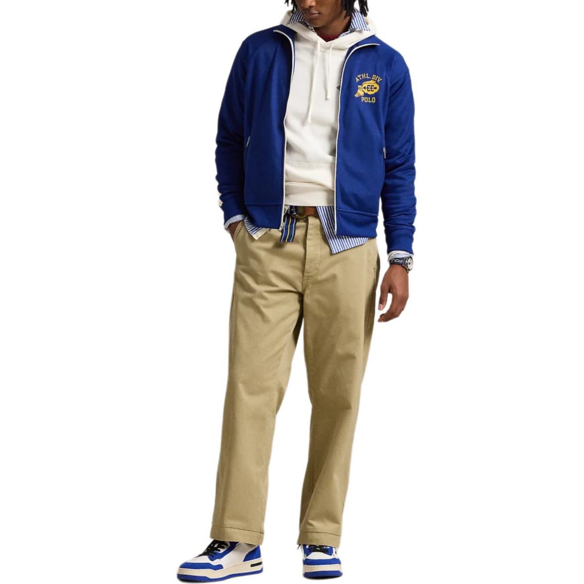 Polo Ralph Lauren Logo Sports Long Sleeve Jacket Blue MNPOKNI16823996-BLUE 圖 3