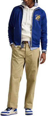 Polo Ralph Lauren 標誌運動長袖外套 藍色 MNPOKNI16823996-BLUE Lookbook Polo Ralph Lauren 標誌運動長袖外套 藍色 MNPOKNI16823996-BLUE