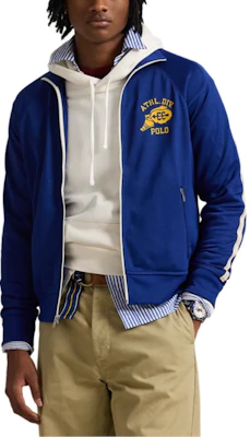Polo Ralph Lauren 標誌運動長袖外套 藍色 MNPOKNI16823996-BLUE Shop Polo Ralph Lauren 標誌運動長袖外套 藍色 MNPOKNI16823996-BLUE