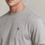 Lookbook Polo Ralph Lauren 男款灰色寬鬆刺繡小馬標圓領T恤 710867065-004