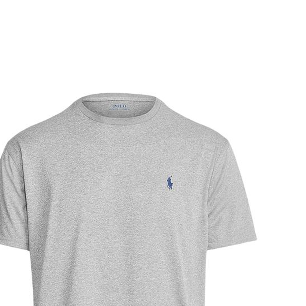 Details for Polo Ralph Lauren 男款灰色寬鬆刺繡小馬標圓領T恤 710867065-004