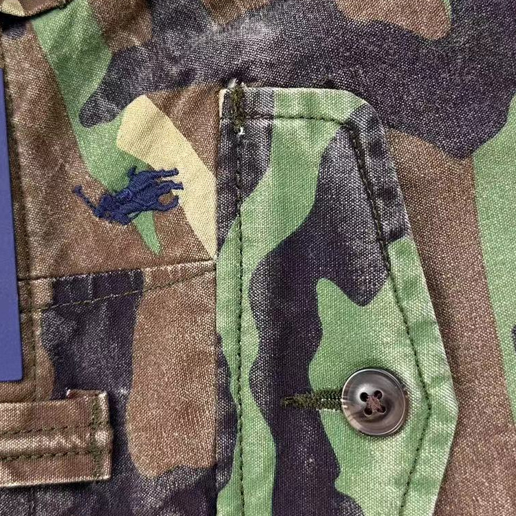 Purchase Polo Ralph Lauren Shorts Hombre Estilo Casual Bolsillo Cremallera Camuflaje 710726941-003