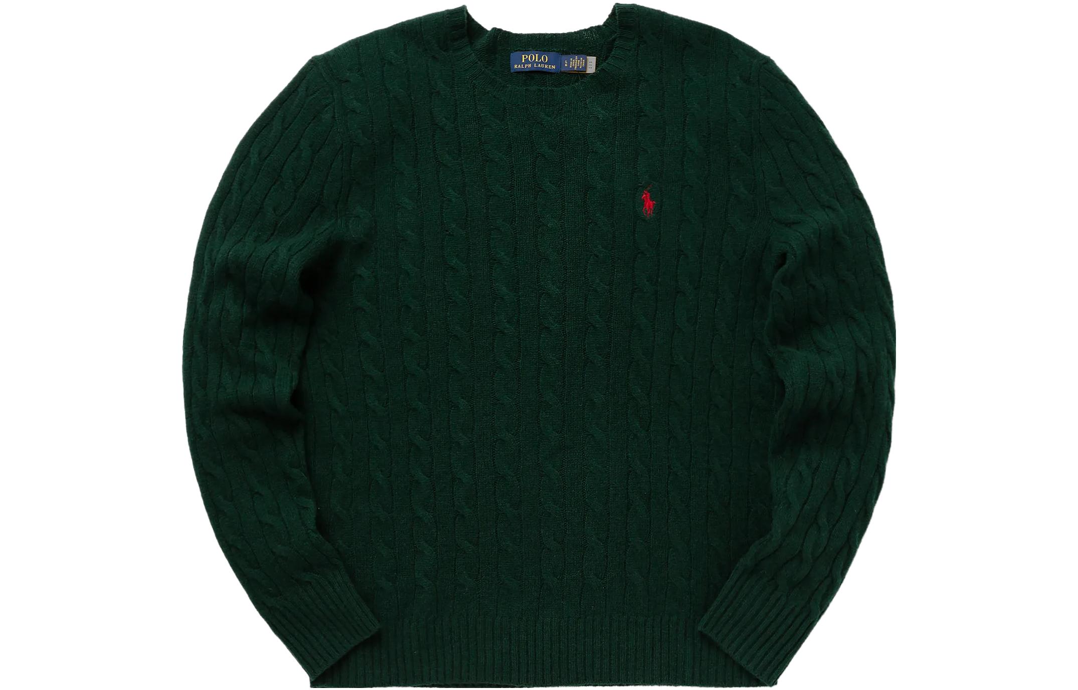 Polo Ralph Lauren Men’s Green Crewneck Sweater with Small Pony Embroidery. 710876762-004 圖 2