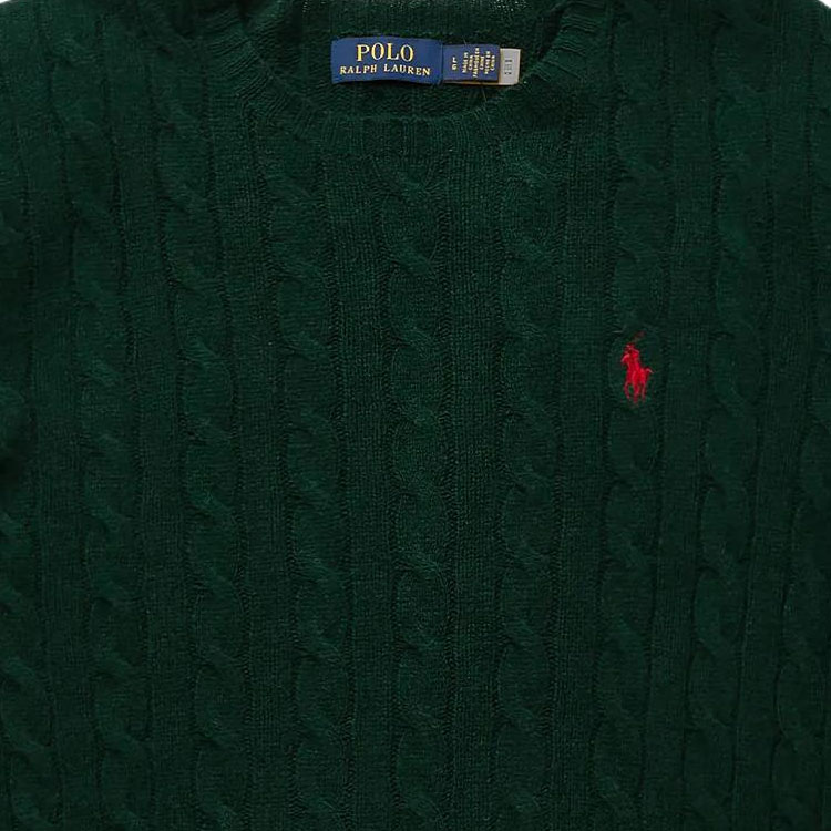 Polo Ralph Lauren Men’s Green Crewneck Sweater with Small Pony Embroidery. 710876762-004 圖 4