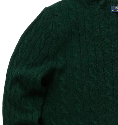 Polo Ralph Lauren Men’s Green Crewneck Sweater with Small Pony Embroidery. 710876762-004 Purchase Polo Ralph Lauren Men’s Green Crewneck Sweater with Small Pony Embroidery. 710876762-004