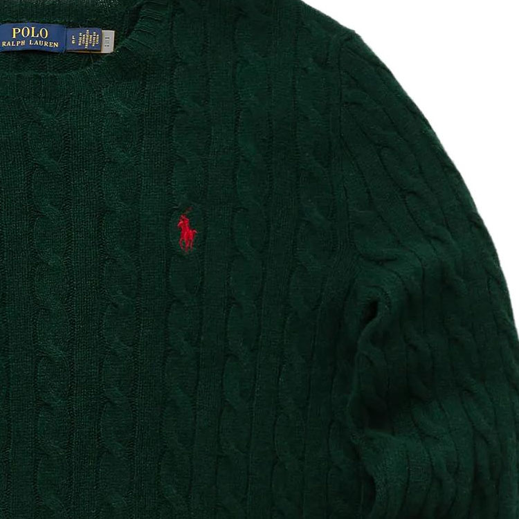 Polo Ralph Lauren Men’s Green Crewneck Sweater with Small Pony Embroidery. 710876762-004 圖 6