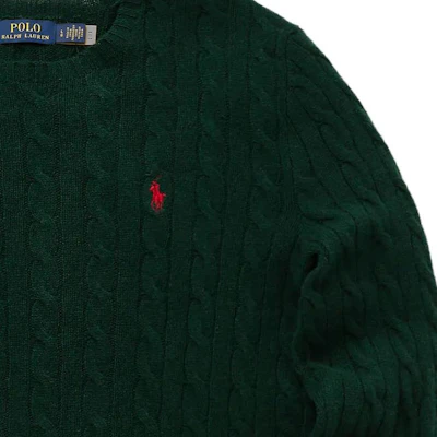 Polo Ralph Lauren Men’s Green Crewneck Sweater with Small Pony Embroidery. 710876762-004 Details for Polo Ralph Lauren Men’s Green Crewneck Sweater with Small Pony Embroidery. 710876762-004