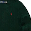 Details for Polo Ralph Lauren Men’s Green Crewneck Sweater with Small Pony Embroidery. 710876762-004