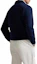 Purchase Polo Ralph Lauren Baju Sejuk Kolar Fleece Biru Nautical dengan Logo RL MNPOKNI16824157-410