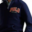 Details for Polo Ralph Lauren Baju Sejuk Kolar Fleece Biru Nautical dengan Logo RL MNPOKNI16824157-410