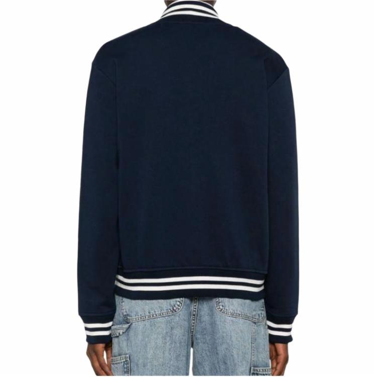 Polo Ralph Lauren Navy Blue Baseball Collar Letter Logo Patch Jacket Men. 710952067-001 圖 4