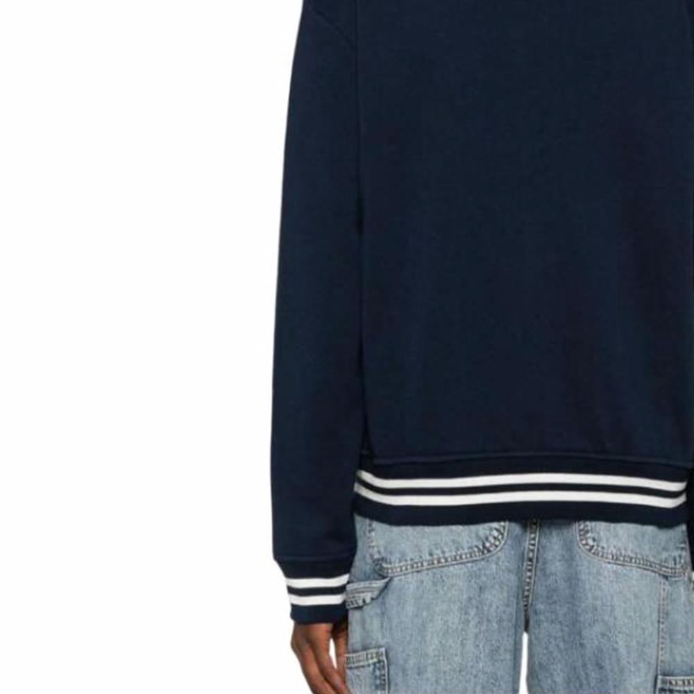 Polo Ralph Lauren Navy Blue Baseball Collar Letter Logo Patch Jacket Men. 710952067-001 圖 7