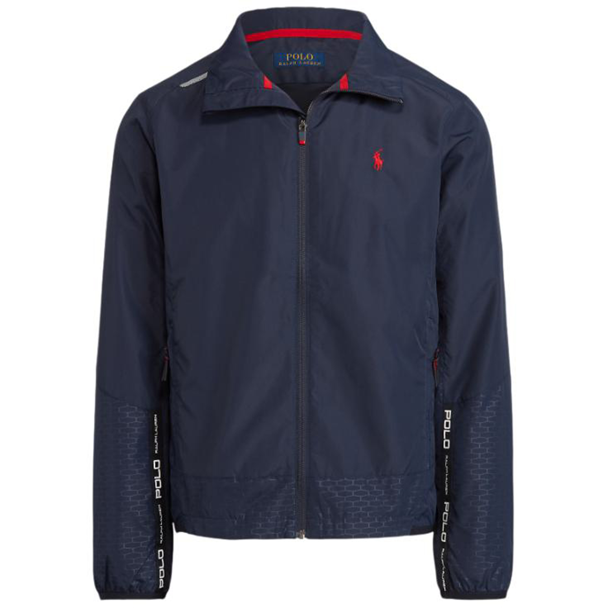 Polo Ralph Lauren Navy Logo Embroidered Full-Zip Jacket MNPOOTW16020638-410