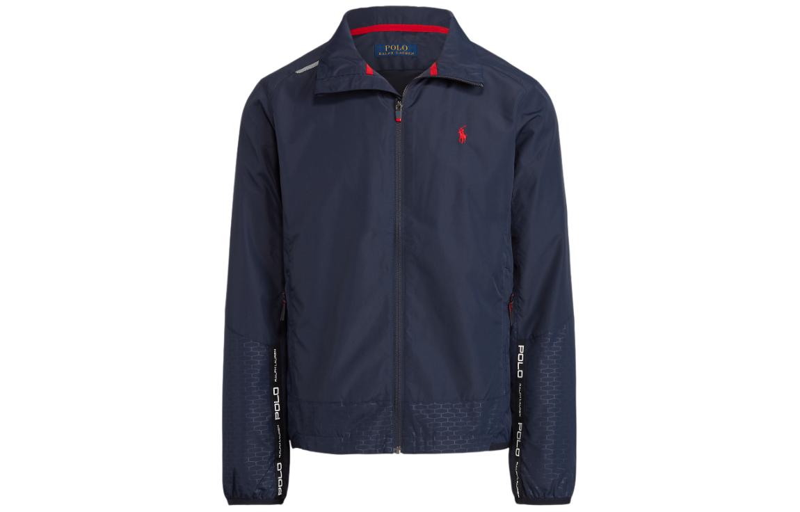 Polo Ralph Lauren Navy Logo Embroidered Full-Zip Jacket MNPOOTW16020638-410 圖 2