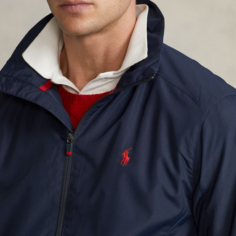 Polo Ralph Lauren Navy Logo Embroidered Full-Zip Jacket MNPOOTW16020638-410 圖 6