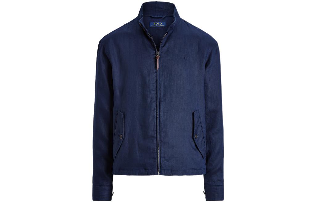 Polo Ralph Lauren Navy Solid Half-Zip Mock Neck Pullover Jacket MNPOOTW16020617-410 圖 2