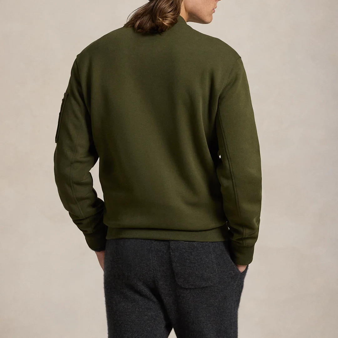 Polo Ralph Lauren Olive Green Embroidered Pony Bomber Jacket  Long Sleeve. MNPOKNI16823683 圖 4