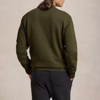 Shop Polo Ralph Lauren Olive Green Embroidered Pony Bomber Jacket Long Sleeve. MNPOKNI16823683