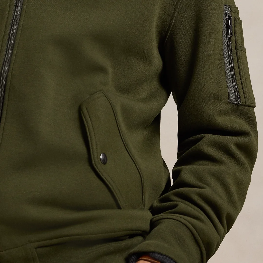 Polo Ralph Lauren Olive Green Embroidered Pony Bomber Jacket  Long Sleeve. MNPOKNI16823683 圖 5