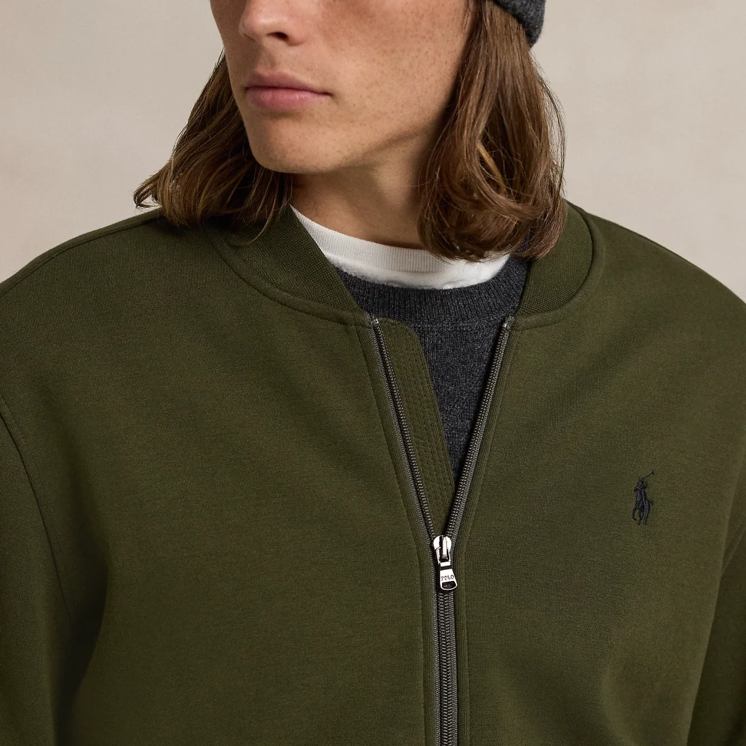 Polo Ralph Lauren Olive Green Embroidered Pony Bomber Jacket  Long Sleeve. MNPOKNI16823683 圖 6