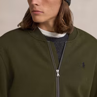 Details for Polo Ralph Lauren Olive Green Embroidered Pony Bomber Jacket Long Sleeve. MNPOKNI16823683