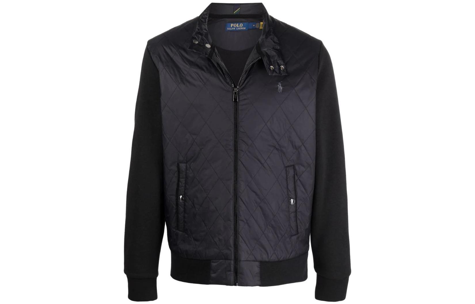 Polo Ralph Lauren Padded Patchwork Zip Jacket Black -  Outerwear. 710850416001 圖 2