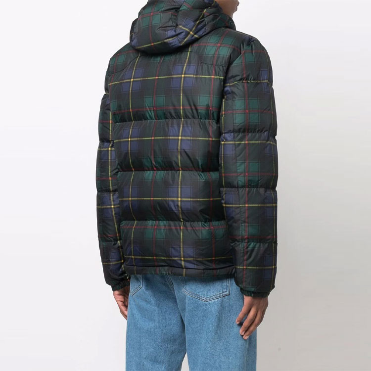 Polo Ralph Lauren Plaid Down Puffer Jacket with Logo Embroidery -  Winter Styles. 710850524PI-001 圖 5