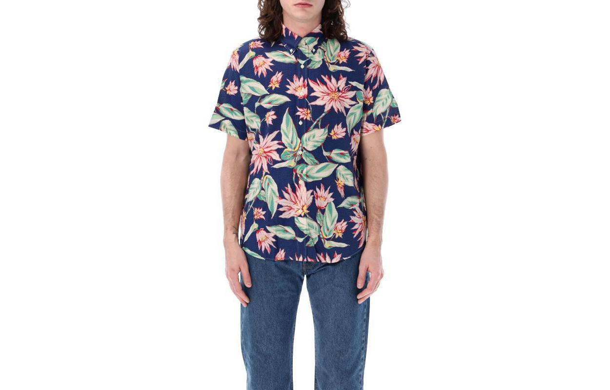 Polo Ralph Lauren Printed Single-Breasted Short Sleeve Shirt Men Multicolor. 710934618-001 圖 2