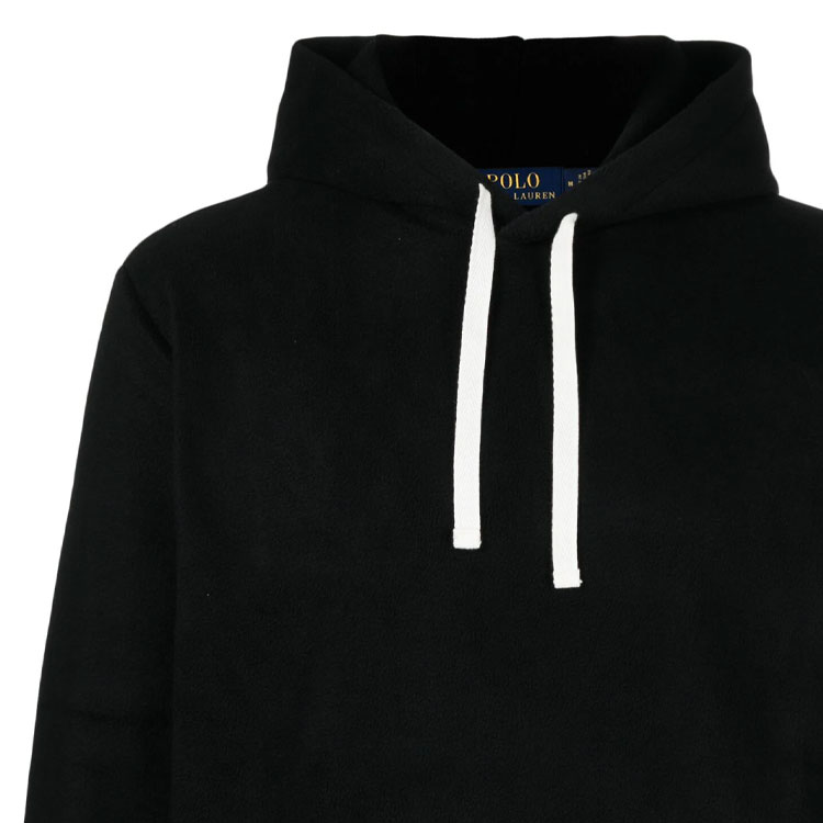 Polo Ralph Lauren Pure Color Embroidered Hoodie Black  Sweatshirt. 714915967 圖 5