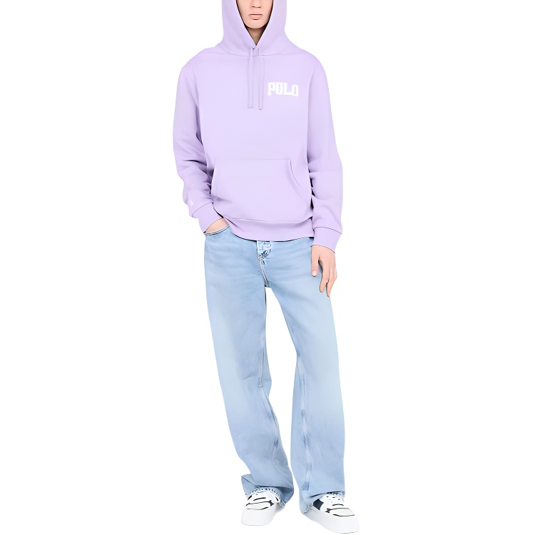 Lookbook Polo Ralph Lauren 紫标宽松连帽长袖卫衣 710968708002