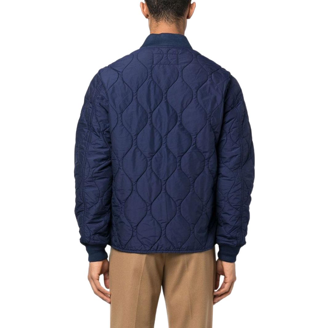 Polo Ralph Lauren Quilted Bomber Jacket Navy Blue  FW22. 710857267-004 圖 4