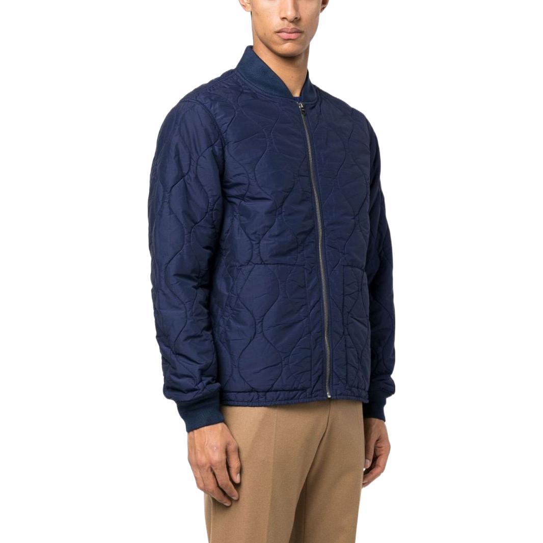 Polo Ralph Lauren Quilted Bomber Jacket Navy Blue  FW22. 710857267-004 圖 5