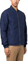 Purchase Polo Ralph Lauren Quilted Bomber Jacket Biru Navy FW22. 710857267-004