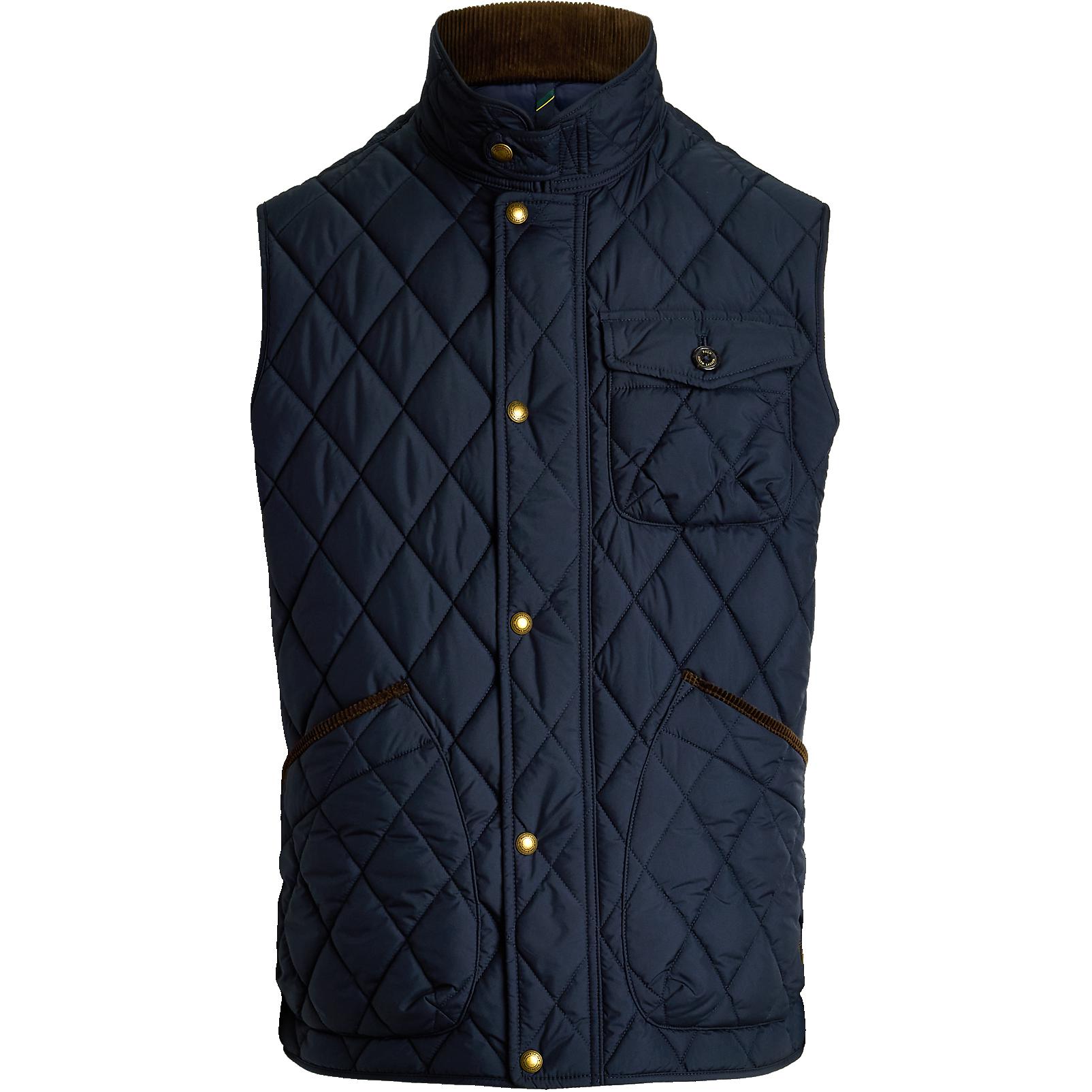 Order Polo Ralph Lauren 絎縫半拉鍊背心 海軍藍 MNPOOTW1N220163