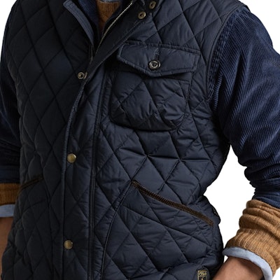 Polo Ralph Lauren 絎縫半拉鍊背心 海軍藍 MNPOOTW1N220163 Sizing Polo Ralph Lauren 絎縫半拉鍊背心 海軍藍 MNPOOTW1N220163